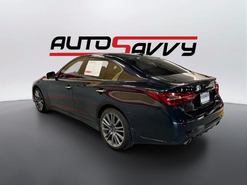 Black Opal Metallic 2024 INFINITI Q50 3.0t RED SPORT 400