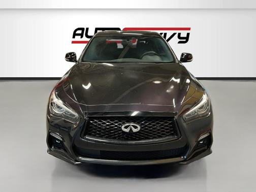 Black Opal Metallic 2024 INFINITI Q50 3.0t RED SPORT 400