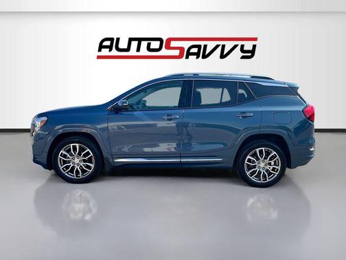 Downpour Metallic 2024 GMC Terrain Denali
