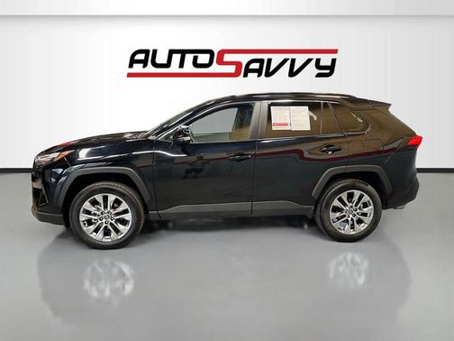 Midnight Black Metallic 2025 Toyota RAV4 XLE Premium