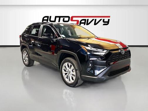 Midnight Black Metallic 2025 Toyota RAV4 XLE Premium