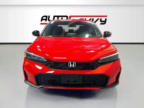 Rallye Red 2025 Honda Civic Hybrid Sport Touring