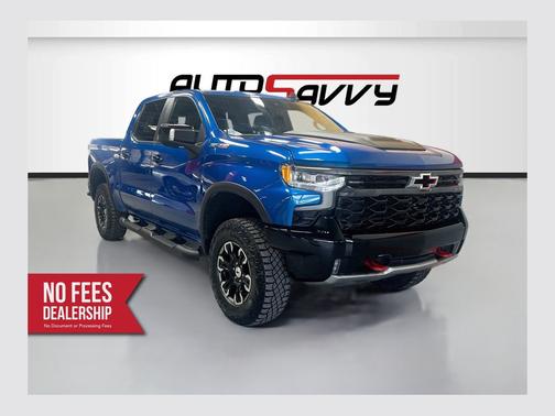 Glacier Blue Metallic 2023 Chevrolet Silverado 1500 ZR2