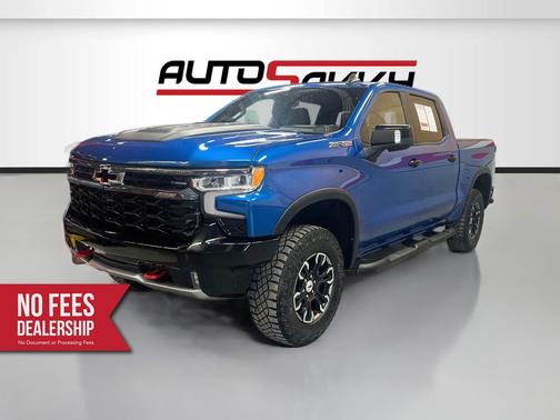 Glacier Blue Metallic 2023 Chevrolet Silverado 1500 ZR2