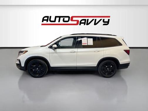 White 2021 Honda Pilot Black Edition
