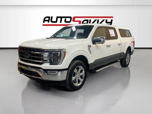 Star White Metallic Tri-Coat 2023 Ford F-150 Lariat