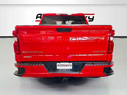 Red Hot 2023 Chevrolet Silverado 1500 Custom