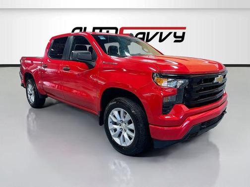 Red Hot 2023 Chevrolet Silverado 1500 Custom