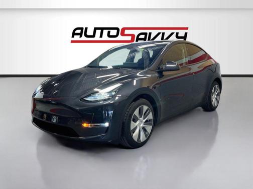 Solid Black 2024 Tesla Model Y Long Range Dual Motor All-Wheel Drive