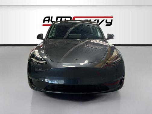 Solid Black 2024 Tesla Model Y Long Range Dual Motor All-Wheel Drive