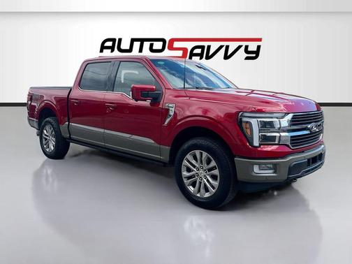 Rapid Red Metallic Tinted Clearcoat 2025 Ford F-150 King Ranch