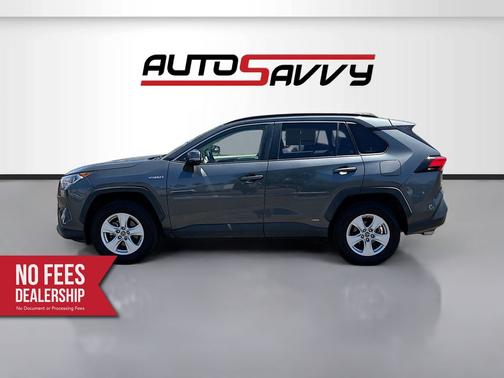 Magnetic Gray Metallic 2019 Toyota RAV4 Hybrid XLE