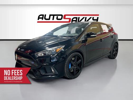 Shadow Black 2017 Ford Focus RS