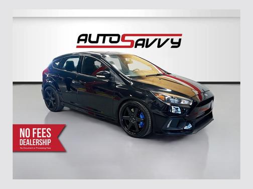 Shadow Black 2017 Ford Focus RS