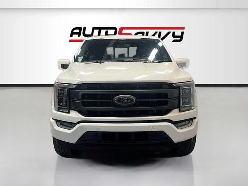 Star White Metallic Tri-Coat 2023 Ford F-150 Platinum