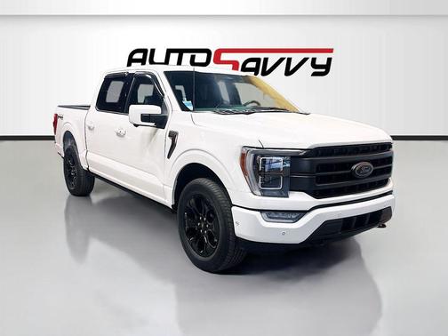 Star White Metallic Tri-Coat 2023 Ford F-150 Platinum