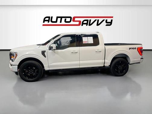 Star White Metallic Tri-Coat 2023 Ford F-150 Platinum