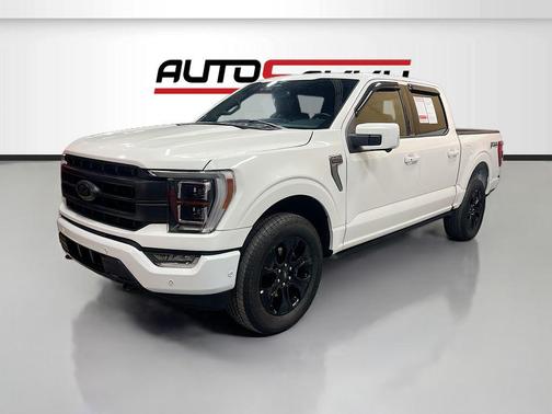 Star White Metallic Tri-Coat 2023 Ford F-150 Platinum