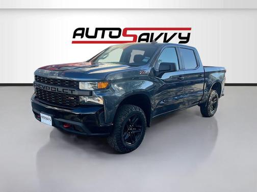 Shadow Gray Metallic 2021 Chevrolet Silverado 1500 Custom Trail Boss