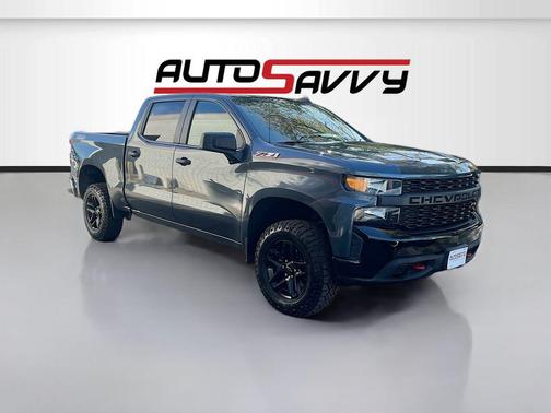 Shadow Gray Metallic 2021 Chevrolet Silverado 1500 Custom Trail Boss