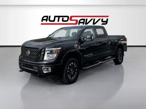 Magnetic Black 2018 Nissan Titan XD PRO-4X