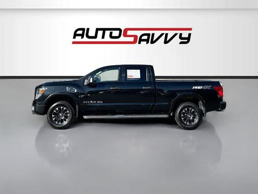 Magnetic Black 2018 Nissan Titan XD PRO-4X