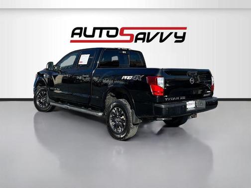 Magnetic Black 2018 Nissan Titan XD PRO-4X