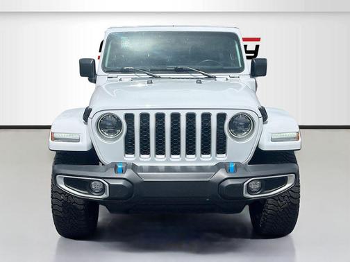 Bright White Clearcoat 2023 Jeep Wrangler Sahara 4xe