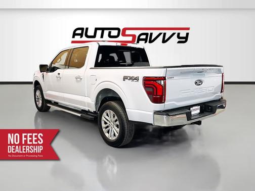 White Metallic 2025 Ford F-150 Lariat
