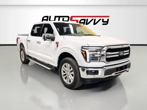 Space White Metallic 2025 Ford F-150 Lariat