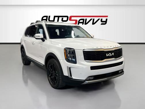 Glacial White Pearl 2022 Kia Telluride SX