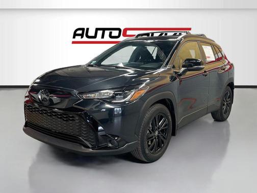 Jet Black 2024 Toyota Corolla Hybrid SE