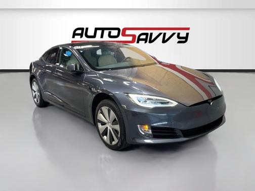 Gray 2021 Tesla Model S Long Range