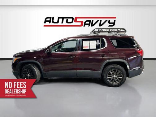 Black Cherry Metallic 2017 GMC Acadia SLT-1
