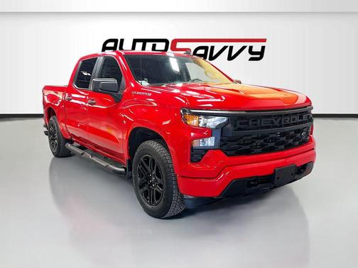 Red Hot 2025 Chevrolet Silverado 1500 Custom