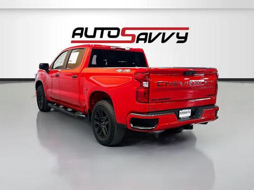Red Hot 2025 Chevrolet Silverado 1500 Custom
