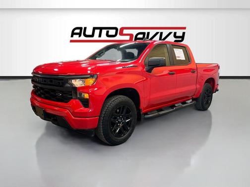 Red Hot 2025 Chevrolet Silverado 1500 Custom