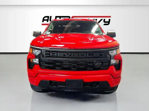 Red Hot 2025 Chevrolet Silverado 1500 Custom