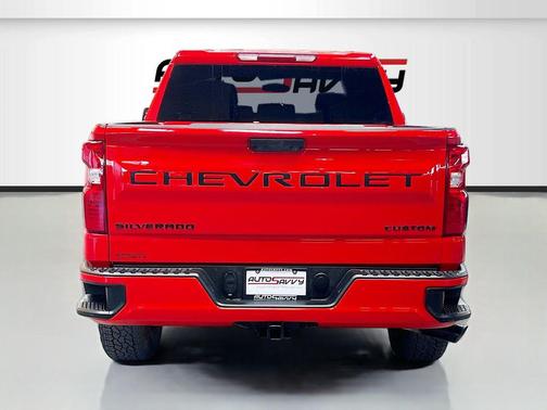 Red Hot 2025 Chevrolet Silverado 1500 Custom
