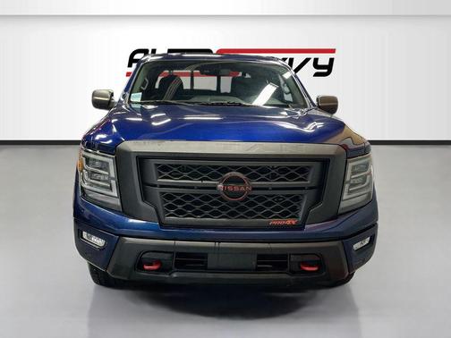 Deep Blue Pearl 2023 Nissan Titan PRO-4X