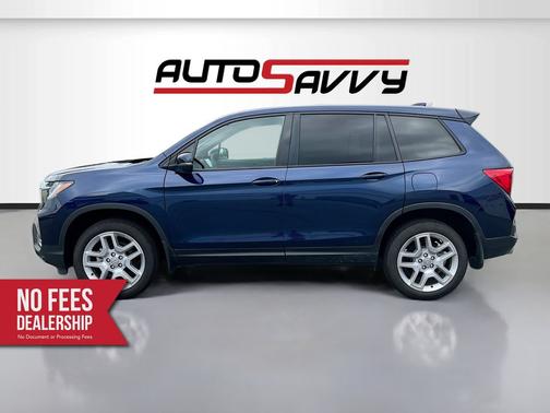 Blue 2025 Honda Passport EX-L