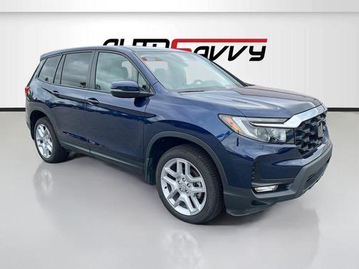 Obsidian Blue Pearl 2025 Honda Passport AWD EX-L