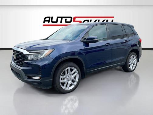 Obsidian Blue Pearl 2025 Honda Passport AWD EX-L