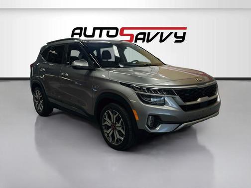 Steel Gray 2021 Kia Seltos SX