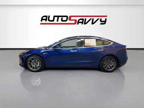 Deep Blue Metallic 2020 Tesla Model 3 Long Range
