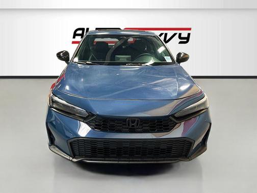 Dark Blue 2025 Honda Civic Hybrid Sport