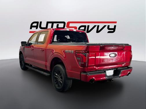 Red Metallic 2025 Ford F-150 Lariat