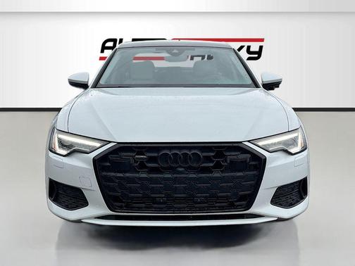 Glacier White Metallic 2024 Audi A6 45 Premium