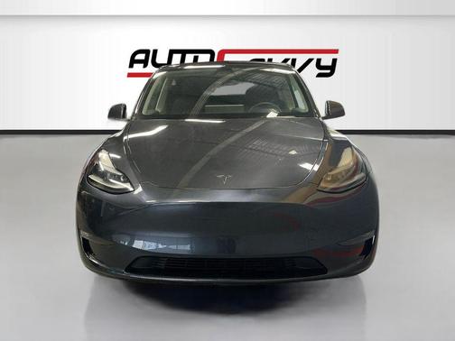 Stealth Grey 2025 Tesla Model Y Long Range Dual Motor All-Wheel Drive