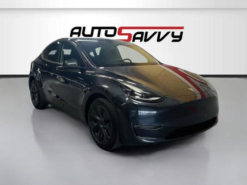 Stealth Grey 2025 Tesla Model Y Long Range Dual Motor All-Wheel Drive